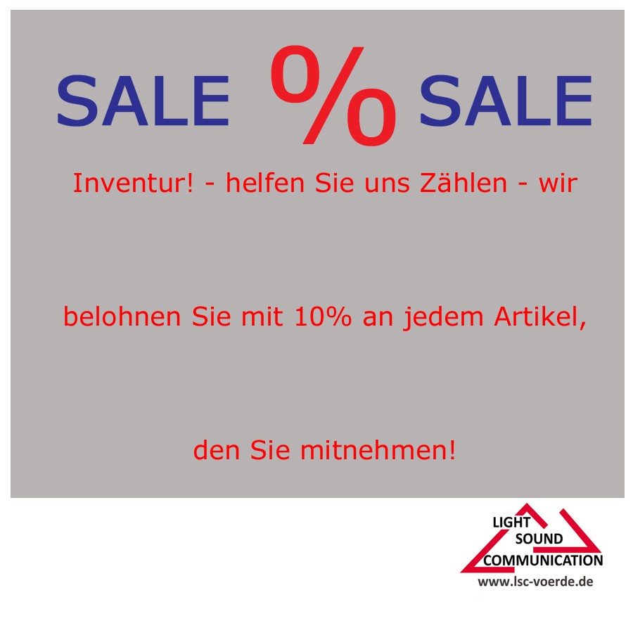Inventur jedes Jahr die gleiche Nummer: Zählen, Zählen und noch Mal Zählen...